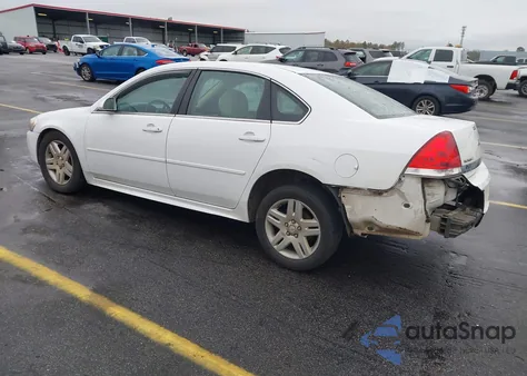 2010 Chevrolet Impala Lt z USA, uszkodzony, nr VIN 2G1WB5EN1A1255972